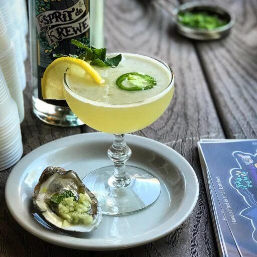 Jalapeño Honey Lemonade and Cool as a Cucumber Oysters recipes